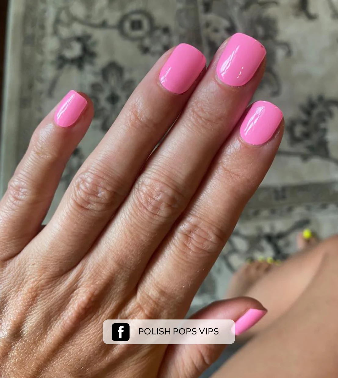 Hot Pink Nails - Image 3